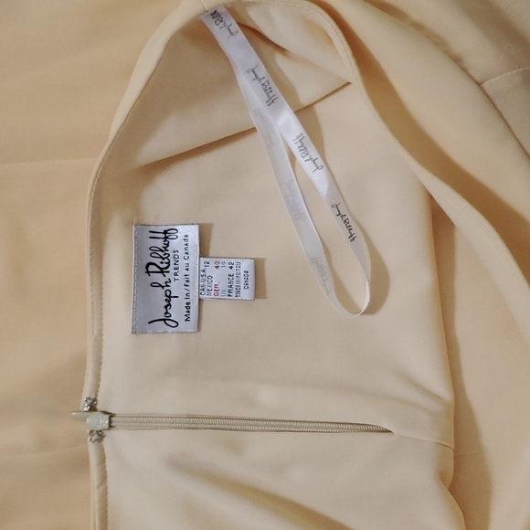Joseph RIBKOFF light pastel yellow tulip skirt - New listing - Picture 5 of 7